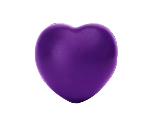Сердечко антистресс BIKU, Фиолетовый