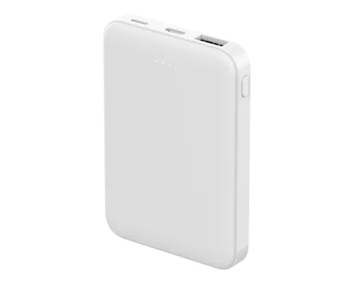 Внешний аккумулятор Fluffy, 5000 Mah, белый