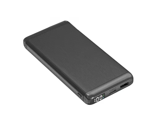 Внешний аккумулятор Orvex c быстрой зарядкой (до 22,5W), 10000 mAh, черный