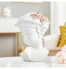 Статуэтка  "Бюст ребенка с бабочкой"