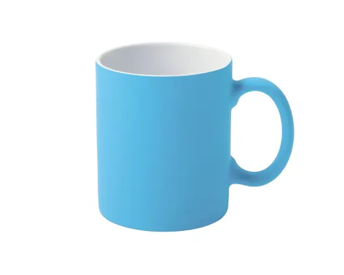Кружка Bonn Soft, софт тач, голубая