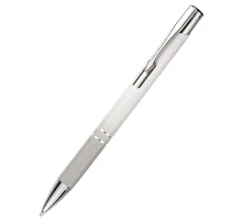 Ручка металлическая Britney градиент, белый