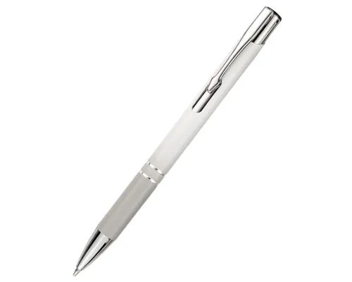 Ручка металлическая Britney градиент, белый