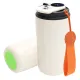 Термокружка Ashly To Go, белая/оранжевая/светло-зелёная
