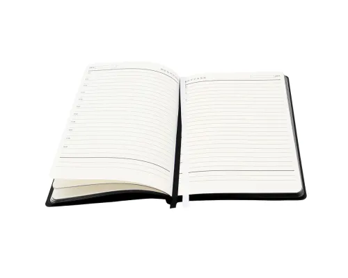 Ежедневник A5 недатированный Gabby в мягком переплёте, чёрный