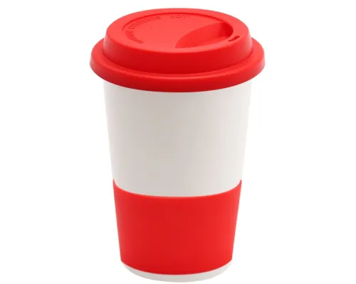 Кружка Magic To Go, белый/красный