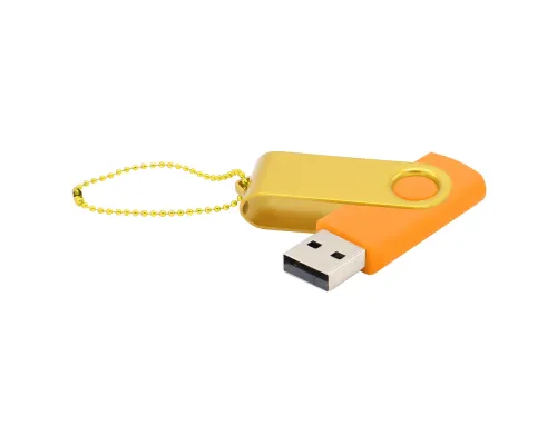 Флешка Designer To Go 2.0 USB 16Gb, оранжевый/желтый