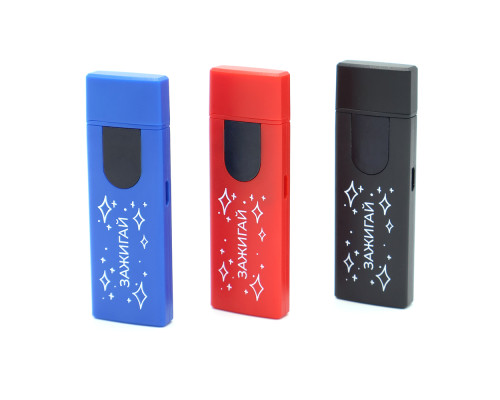 Зажигалка-накопитель USB Abigail, черная Зажигалка-накопитель USB Abigail, черная