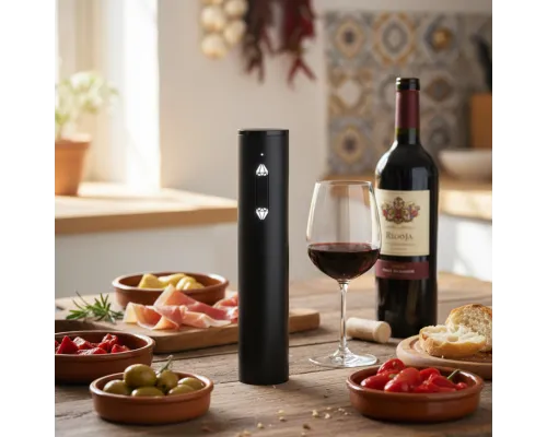 Винный электрический штопор Murcia, черный