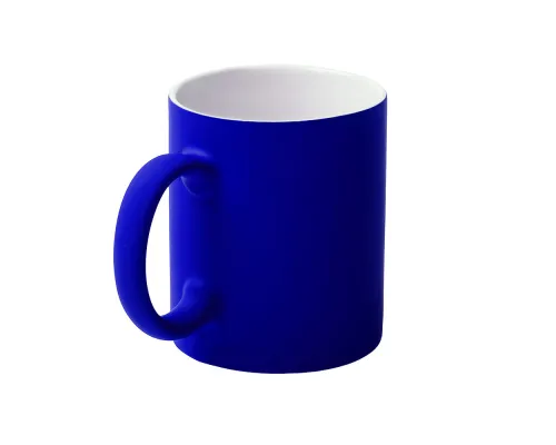 Кружка Bonn Soft, софт тач, темно-синяя