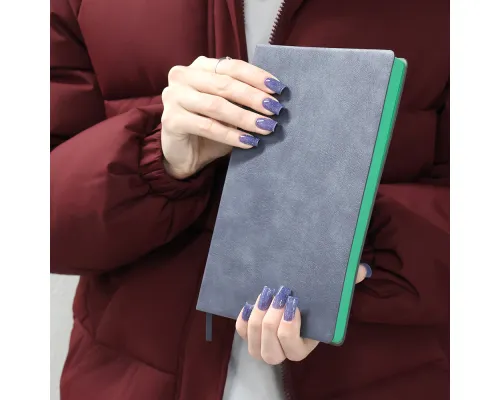 Ежедневник A5 недатированный Carisma в мягком переплёте, зеленый