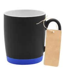 Кружка Make Me To Go, чёрная/синяя_с_биркой