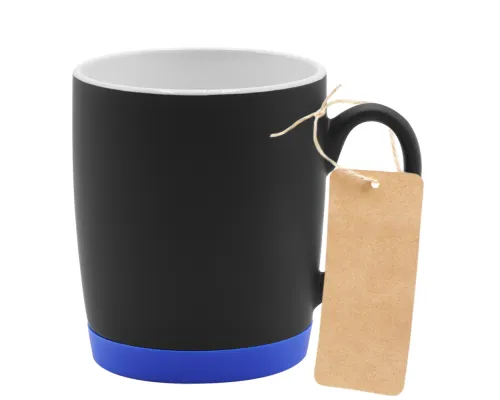 Кружка Make Me To Go, чёрная/синяя_с_биркой