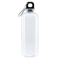 Бутылка пластиковая для воды Clipster, белый