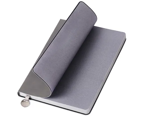 Ежедневник A5 недатированный Impero в мягком переплёте, темно-серый