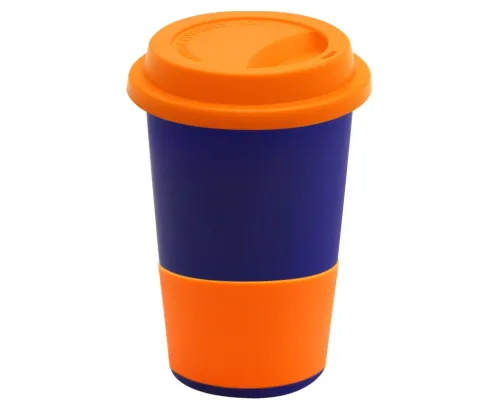 Кружка Magic To Go, темно-синий/оранжевый