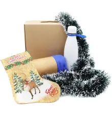 Подарочный набор Теплый вечер , синий