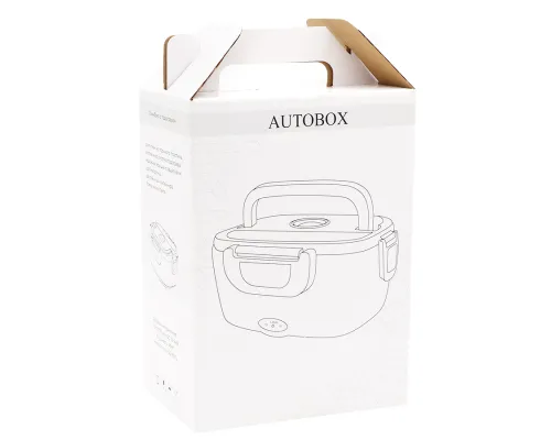 Ланчбокс с подогревом Autobox, серый