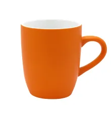 Кружка New Aurora Soft, софт тач, оранжевая