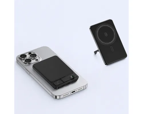 Внешний аккумулятор c беспроводной зарядкой Superb, 5000 mAh, черный