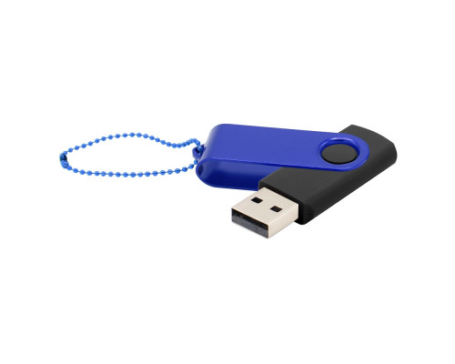Флешка Designer To Go 2.0 USB 16Gb, черный/синий Флешка Designer To Go 2.0 USB 16Gb, черный/синий