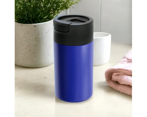 Вакуумная герметичная термокружка Kelly, синяя