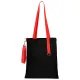 Сумка для покупок Black GLOW 325 г/м² с ремувкой, красная