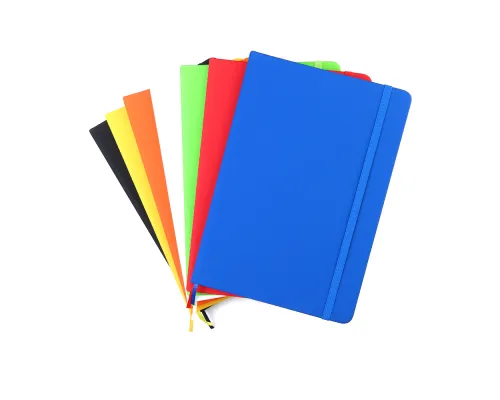 Блокнот A5 Monte в твёрдом переплёте, черный