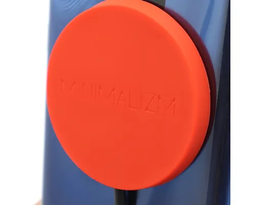 Силиконовый чехол для беспроводного зарядного Silken, красный