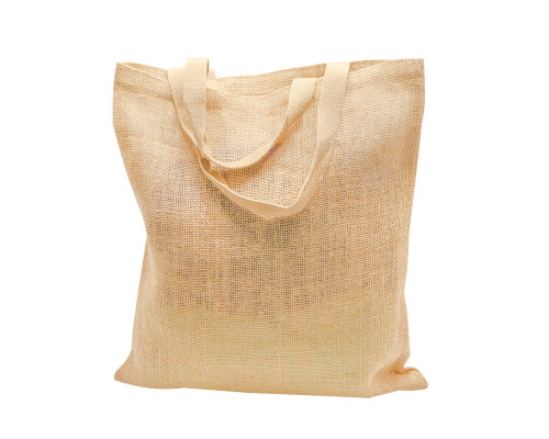 Cумка хозяйственная Bagsy Jute 270 г/м2, бежевая Cумка хозяйственная Bagsy Jute 270 г/м2, бежевая
