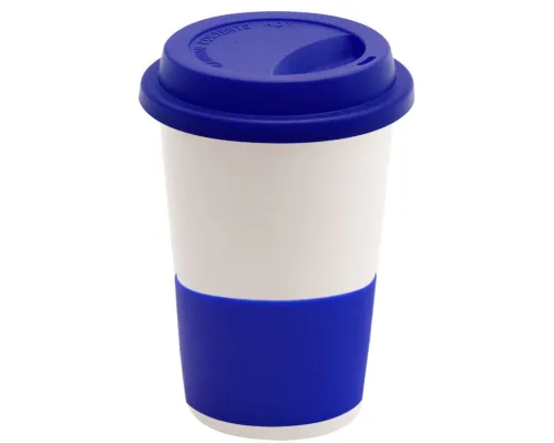 Кружка Magic To Go, белый/ темно-синий