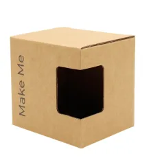 Коробка для кружки Make me, бежевая