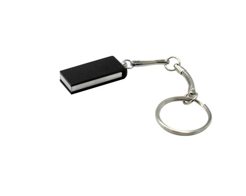 Флешка Slim 16 Гб, металл, черная Флешка Slim 16 Гб, металл, черная