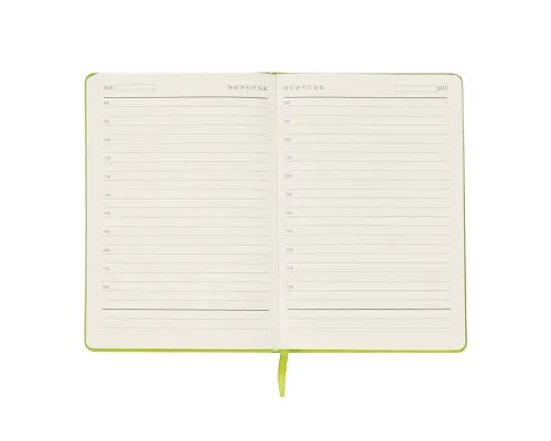 Ежедневник A5 недатированный Dear в твёрдом переплёте, салатовый
