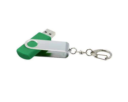 Флешка Twist 16 Гб, зеленая