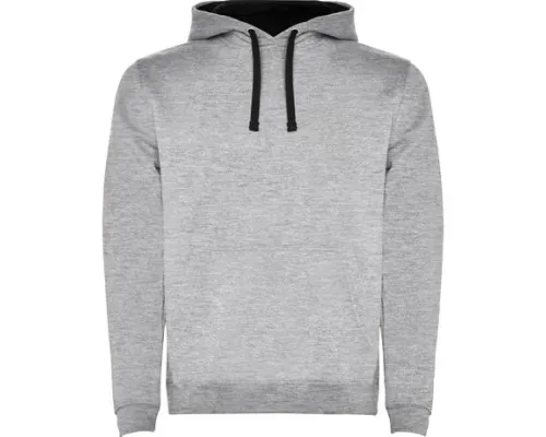 Толстовка URBAN мужская, СЕРЫЙ/ЧЕРНЫЙ M