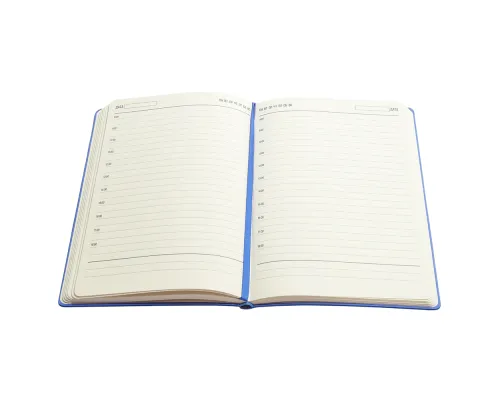 Ежедневник A5 недатированный Franco в мягком переплёте, синий