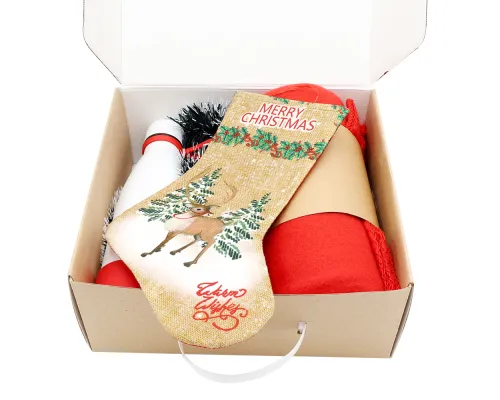 Подарочный набор Теплый вечер , красный