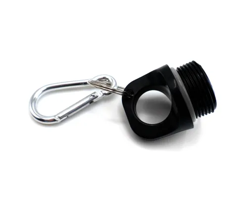 Бутылка пластиковая для воды Clipster, чёрный