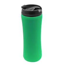 Термокружка Miora софт-тач, зеленый
