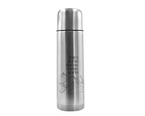 Термос Picnic Silver, серебристый
