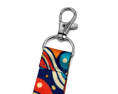 Ланъярд полноцветный Флип с карабином и замком безопасности, 20 мм