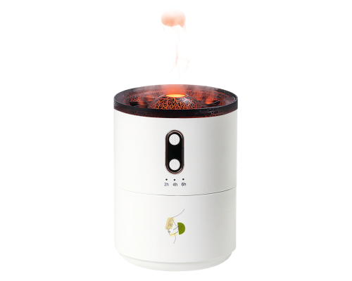 Светодиодный USB увлажнитель Volcano, белый Светодиодный USB увлажнитель Volcano, белый