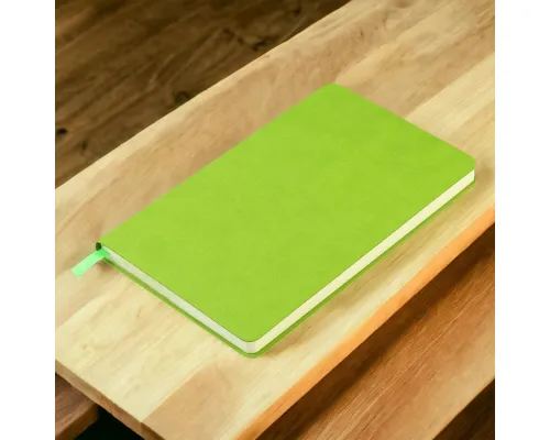 Блокнот A5 Molto в мягком переплёте, зеленый