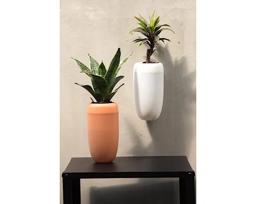 Горшок с крышкой, белый