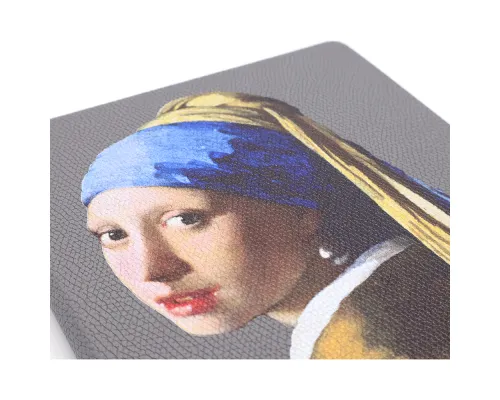 Блокнот A5 Officer в мягком переплёте с металлической биркой, серый