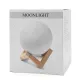 Беспроводная колонка-светильник Moonlight, белая