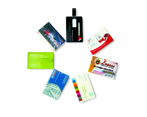 Флешка Card 16 Гб, белая Флешка Card 16 Гб, белая