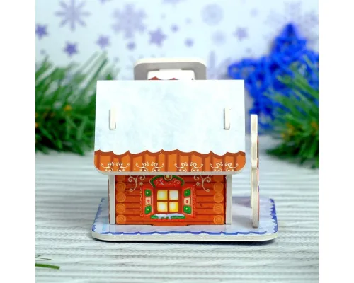 Конструктор фигурки"Дом деда мороза" 3Д   3564567