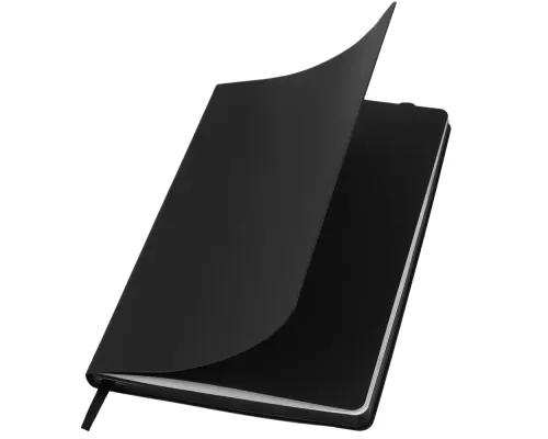 Ежедневник A5 недатированный Dante в мягком переплёте софт-тач, чёрный